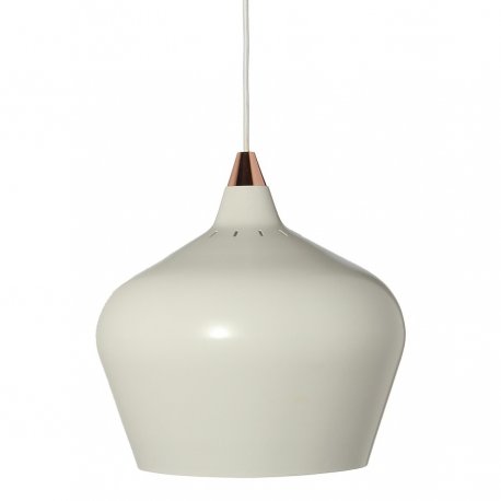 Лампа подвесная cohen large, 22хD25 см, белая матовая, белый шнур
