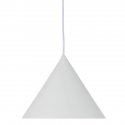 Лампа подвесная benjamin xl, 35хD46 см, белая матовая, белый шнур