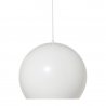 Лампа подвесная ball, 33хD40 см, белая матовая, белый шнур