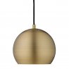 Лампа подвесная ball, 16хD18 см, матовая античная латунь