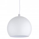 Лампа подвесная ball, 16хD18 см, белая матовая, белый шнур