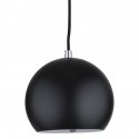 Лампа подвесная ball, 16хD18 см, черная матовая, черный шнур