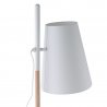 Лампа напольная hideout, 168хD27 см, белая