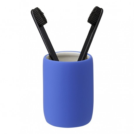 Стакан для зубных щеток flow, синий индиго
