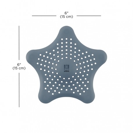 Фильтр для слива starfish, серо-голубой