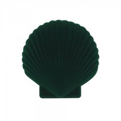 Шкатулка для украшений shell, зеленая