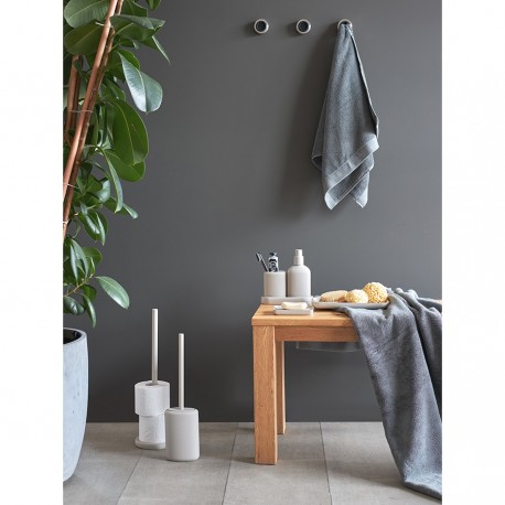 Диспенсер для жидкого мыла slim, светло-серый