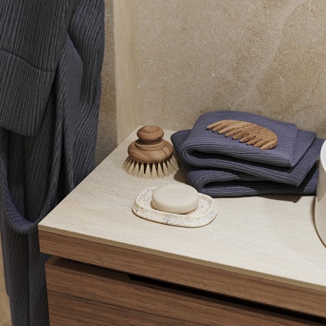 Мыльница mosaic, светло-бежевая