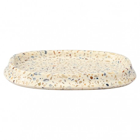 Мыльница mosaic, светло-бежевая