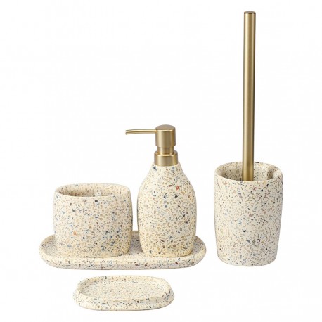 Мыльница mosaic, светло-бежевая