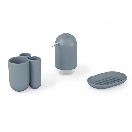 Диспенсер для мыла touch, 235 мл, синий