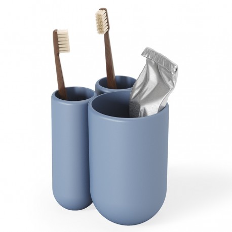 Стакан для зубных щеток touch, синий