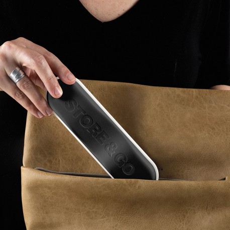 Набор столовых приборов в футляре on the go, белый, 3 шт.