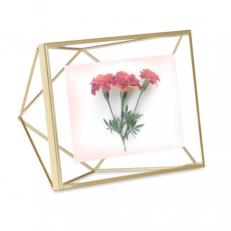 Фоторамка prisma, 10х15, золотистая