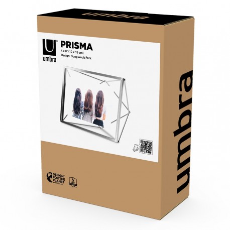 Фоторамка prisma, 10х15, хром