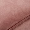 Банкетка serena, 48х101х36 см, велюр, розовая