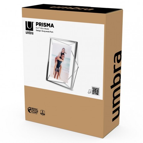 Фоторамка prisma, 13х18, хром
