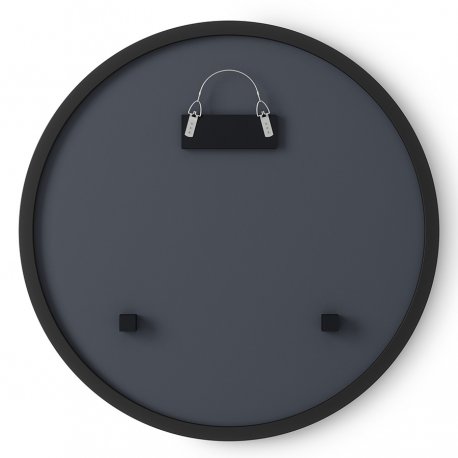 Зеркало hub, D45 см, черное