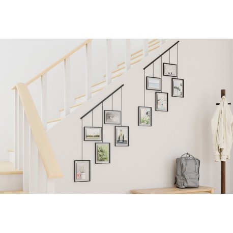 Панно для фотографий exhibit, черное, 5 эл.