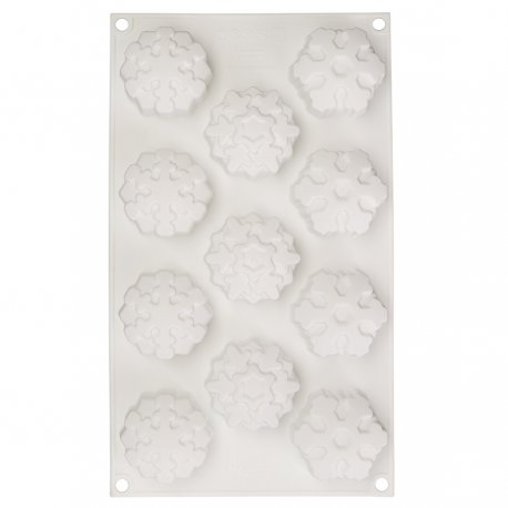 Форма для приготовления пирожных и конфет snowflakes 30,5 х 18 см