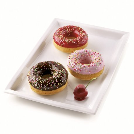 Форма для приготовления пончиков donuts ?7,5 см силиконовая