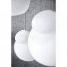 Лампа подвесная air, 39хD34 см, белое опаловое стекло