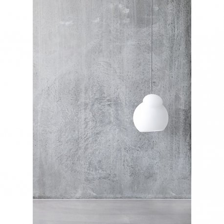 Лампа подвесная air, 39хD34 см, белое опаловое стекло