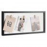 Рамка для фотографий с подсветкой everyday, 23х49 см, черная