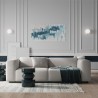 Панно декоративное с ручной росписью by feel, 120х80 см