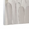 Панно декоративное с ручной росписью by feel, 140х70 см, черно-белое