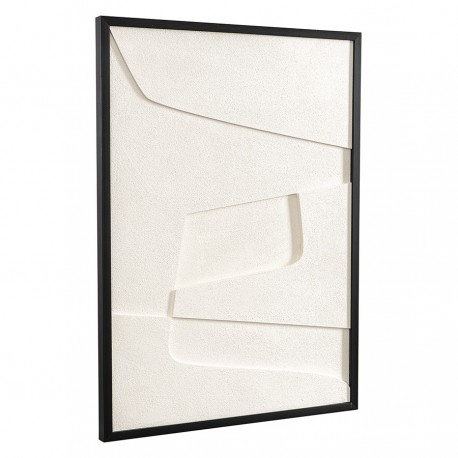Панно декоративное с эффектом 3d minimalism, с черной рамой, 50х70 см