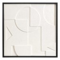 Панно декоративное с эффектом 3d minimalism, с черной рамой, 60х60 см