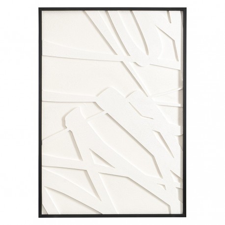 Панно декоративное с эффектом 3d minimalism, с черной рамой, 70х100 см