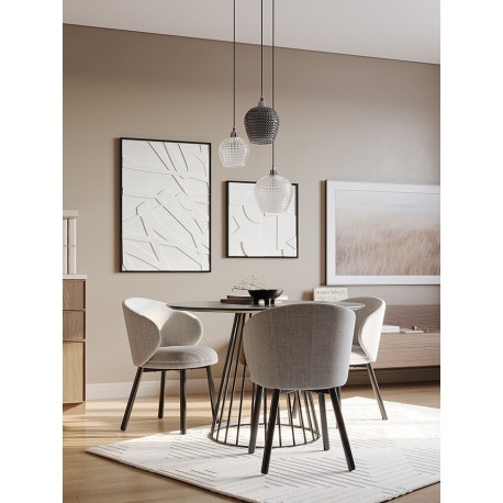 Панно декоративное с эффектом 3d minimalism, с черной рамой, 70х100 см