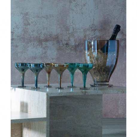 Набор креманок для шампанского signature, epoque, 150 мл, сапфир, 2 шт