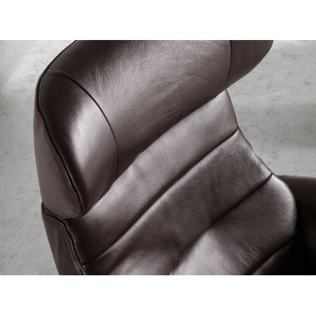 Поворотное кресло воловья кожа A928