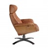Поворотное кресло A928-M2831 с кожаной обивкой