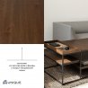 Столик кофейный unique furniture, rivoli, 120х70 см