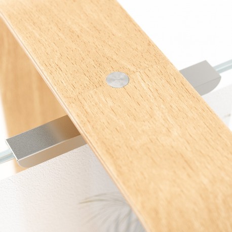 Фоторамка двухсторонняя bellwood, 19х24, натуральное дерево