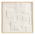 Панно декоративное с эффектом 3d minimalism, с бежевой рамой, 60х60 см