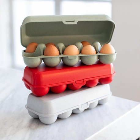 Контейнер для яиц eggs to go, organic, зеленый