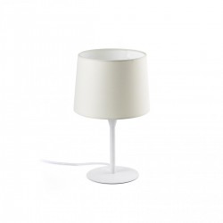 Настольная лампа Mini Gonga белая