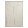 Панно декоративное с эффектом 3d minimalism triangle, 70х100 см