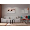 Панно декоративное с эффектом 3d minimalism, с белой рамой, 40х40 см