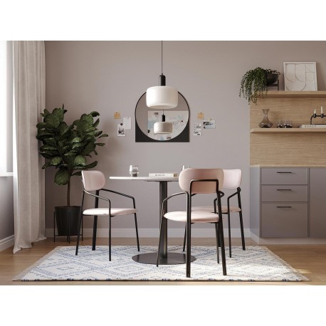 Панно декоративное с эффектом 3d minimalism, с белой рамой, 40х40 см