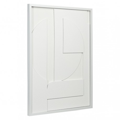 Панно декоративное с эффектом 3d minimalism, с белой рамой, 50х70 см
