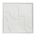 Панно декоративное с эффектом 3d minimalism, с белой рамой, 60х60 см