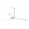 Потолочный вентилятор Tube Fan LED белый/прозрачный