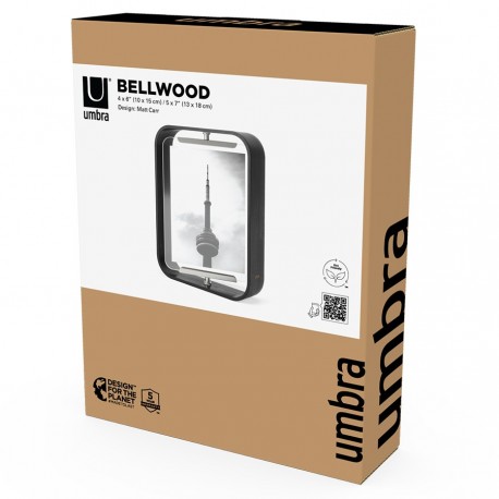 Фоторамка двухсторонняя bellwood, 19х24, черная