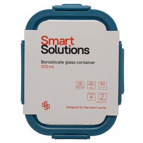 Контейнер для запекания и хранения smart solutions, 370 мл, темно-синий